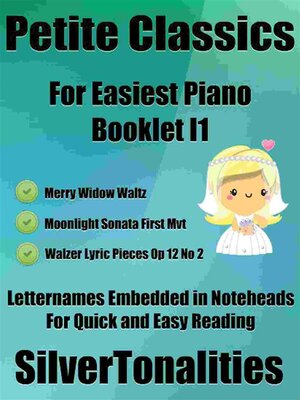 cover image of Petite Classics for Easiest Piano Booklet I1